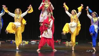 Punjabi Folk Dance Academy  Bhangra Idols 2015 [upl. by Bathilda]