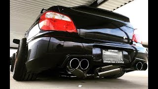 SUBARU IMPREZA WRX STI Big Turbo Sounds [upl. by Enened]