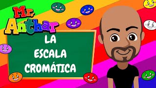 Escala cromática  Mister Anthar  Clases de música [upl. by Loram]