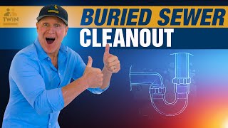 How To Find A Buried Sewer Cleanout [upl. by Enorej]