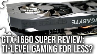 Nvidia GeForce GTX 1660 Super Review More Power More Performance [upl. by Abagael]