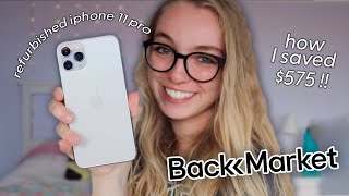 BackMarket refurbished iPhone 11 Pro Review  Did I get scammed [upl. by Idnas]