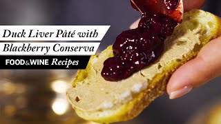 Creamy Duck Liver Pâté  Food amp Wine Recipe [upl. by Khalsa610]