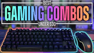 Top 5 Gaming Keyboard and Mouse Combos under 30 [upl. by Siron]