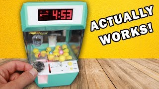 Claw Machine Alarm Clock GREATEST TOY EVER Unboxing Toy Review [upl. by Sim]