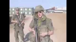 Norwegian Soldiers Lip Sync to quotKosovoquot  MUST SEE CC [upl. by Adahsar]