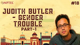 JUDITH BUTLER  GENDER TROUBLE I [upl. by Tore518]