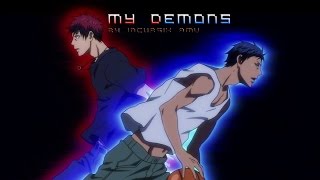 Kuroko no Basket AMV My Demons [upl. by Hanikas431]