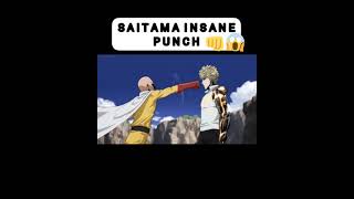 saitama vs genos saitama insane punch👊🏼😱 [upl. by Eca687]