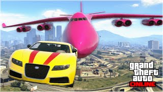 AWESOME GTA 5 STUNTS amp FAILS Funny Moments Compilation [upl. by Adnoraj]