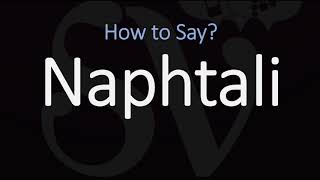 How to Pronounce Naphtali CORRECTLY [upl. by Bezanson]