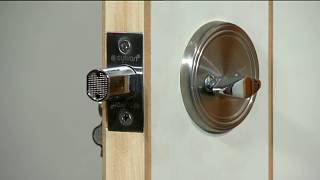 How to Change a Door Lock  Mitre 10 Easy As DIY [upl. by Ilsel793]