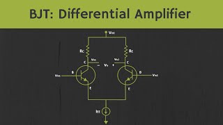 BJT Differential Amplifier Explained [upl. by Edsel696]