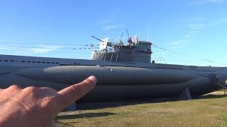 Inside a German WW2 Submarine  Touring U995 UBoot [upl. by Zachary]