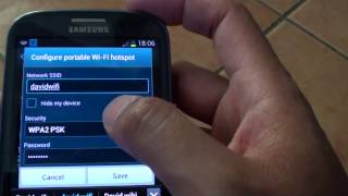 Samsung Galaxy S3 Enable WiFi Hotspot for Free Internet [upl. by Laryssa612]