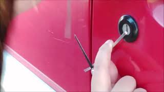 How to lockpick a car door [upl. by Arbmahs]