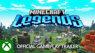 Minecraft Legends Official Gameplay Trailer [upl. by Bunni]