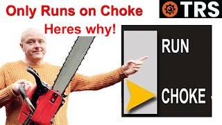 Why ONLY RUNS ON CHOKE  Small 2Stroke Engine by Craig Kirkman [upl. by Netsyrc]