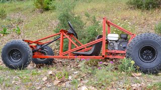 Homemade OffRoad Go Kart Project  Full video [upl. by Alikat]