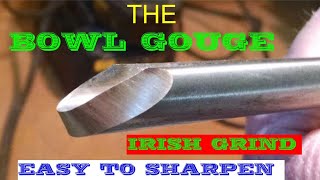 Bowl Gouge sharpening [upl. by Anjela]