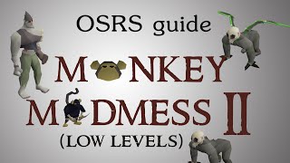 OSRS Monkey Madness 2 quest guide lowmed levels [upl. by Erot848]