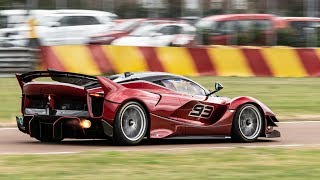 COLLECTING A 5 MILLION Ferrari FXXK Evo at Fiorano Reveal SAVAGE sounds and onboard [upl. by Sascha]