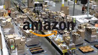 Amazon Sorting Facility Life of a Package [upl. by Marjy]