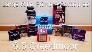 Large Rifle Primer Evaluation using 65 Creedmoor [upl. by Eissej]