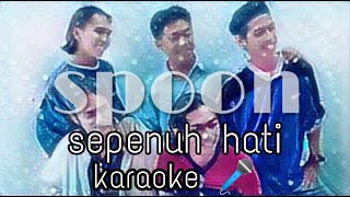 SEPENUH HATISPOON karaoke🎤👍 [upl. by Thalassa]