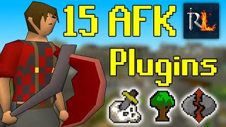 15 Runelite plugins to help AFK in OSRS [upl. by Ynolem]