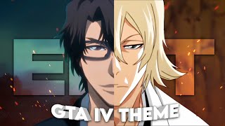 Aizen x Urahara  GTA IV Theme Edit [upl. by Reginald]