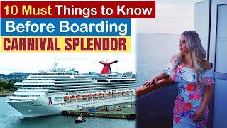 Carnival Splendor Features and Overview [upl. by Eirrek]