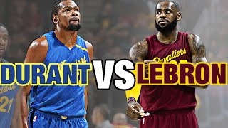 LeBron James VS Kevin Durant Epic Christmas Day Duel  122516 [upl. by Nave]