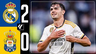 Real Madrid 20 Las Palmas  HIGHLIGHTS  LaLiga 202324 [upl. by Aloivaf112]