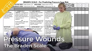 Pressure Wounds The Braden Scale [upl. by Eusoj]