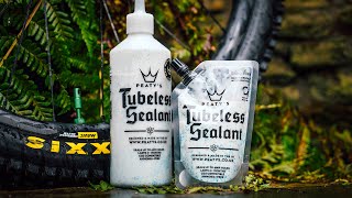 How to set a wheel up tubeless Step 3 Sealant [upl. by Eeb830]