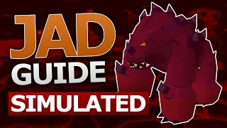 Easy JAD Guide for OSRS Jad Simulator [upl. by Ahsinehs]