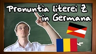 Germana A1  Pronunția literei Z [upl. by Ahseik]