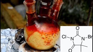 Making Bromine from BCDMH Spa Disinfectant [upl. by Nylek683]