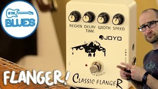 Joyo Classic Flanger Pedal Demo [upl. by Alysia10]