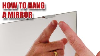 How to Hang a Mirror and a toothpaste tip [upl. by Eenaej]