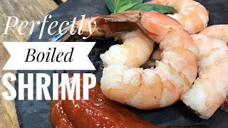 How to Boil Perfect Shrimp [upl. by Nathalie172]