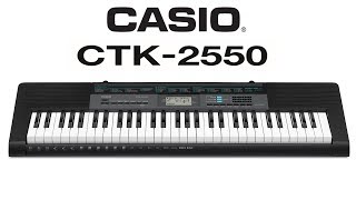 Casio CTK2550 [upl. by Nhtanhoj]