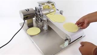 Tortilla Maker Machine 2 Commercial VIDEO Tortilla Press How to make tortillas Roller Masa [upl. by Orianna]