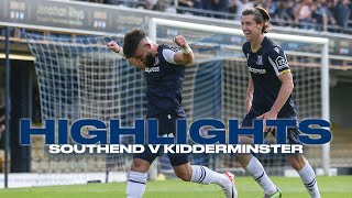 HIGHLIGHTS  Southend 21 Kidderminster [upl. by Gustaf]