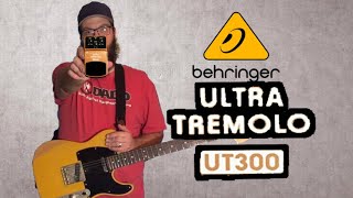 Behringer Ultra Tremolo UT300 DemoReview [upl. by Butterfield665]