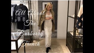 BURBERRY TRENCH COAT  How to style it [upl. by Ysteb876]