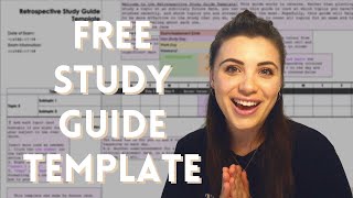 How to Use a Retrospective Study Guide  FREE TEMPLATE [upl. by Derraj375]