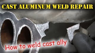 TFS Cast Aluminum Weld Repair [upl. by Christal]