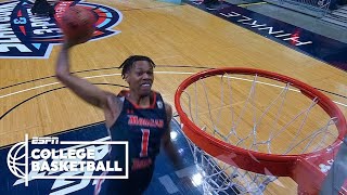 2021 College Slam Dunk Contest Highlights  ESPN College Basketball [upl. by Mendelsohn]